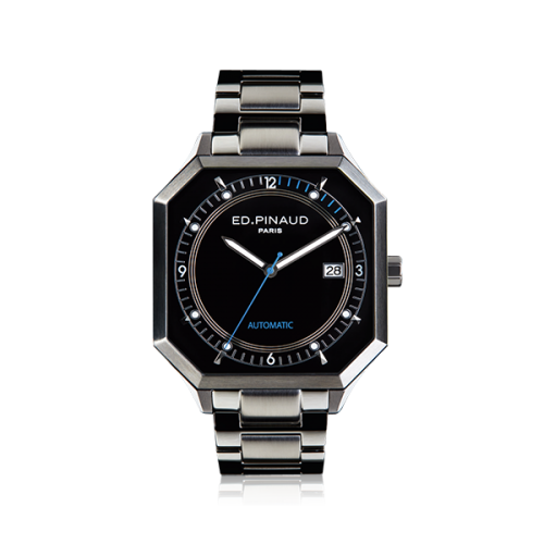 Automatic Watch - Steel Case, Black Dial, Bracelet